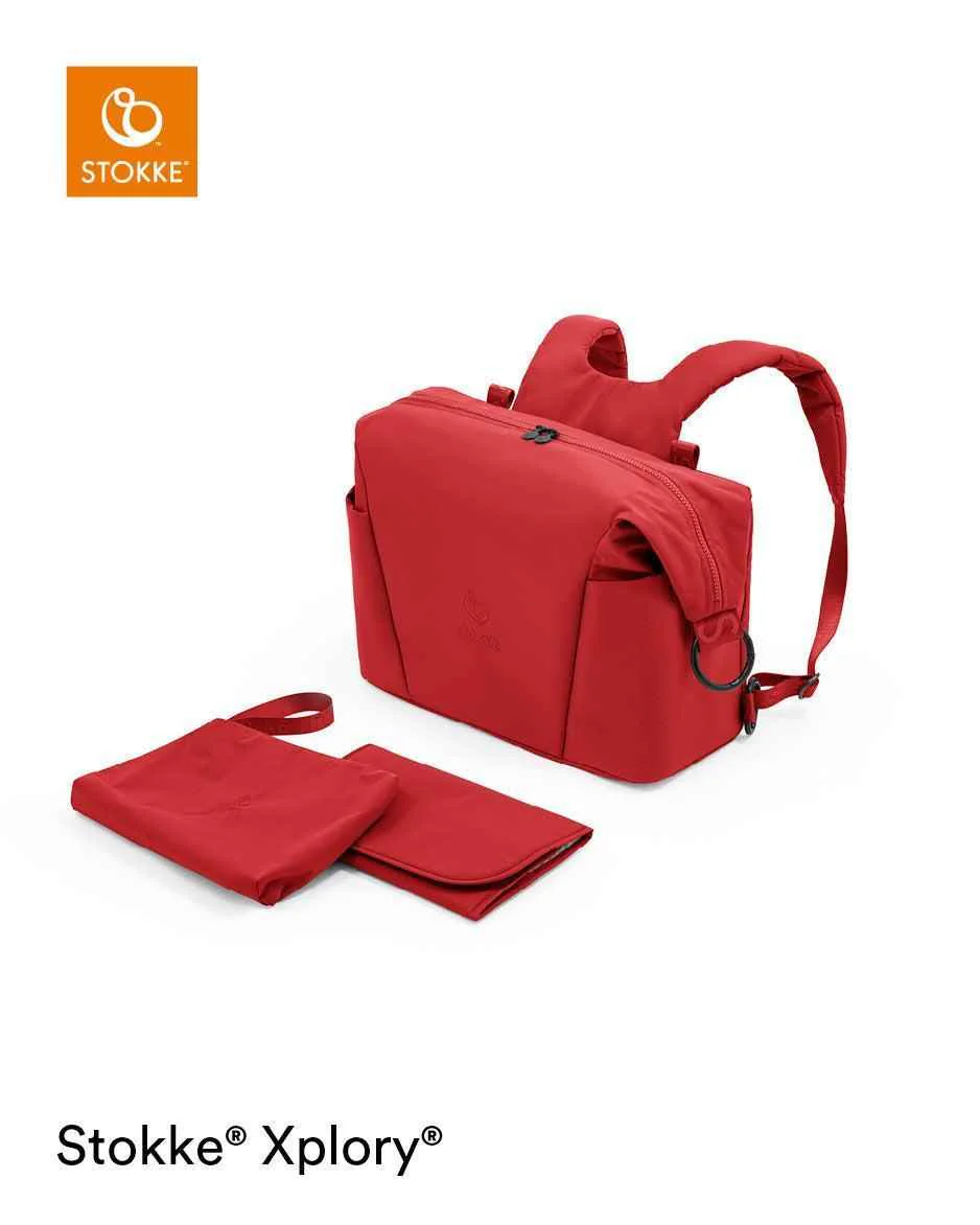 Stokke® Xplory® X Changing bag Ruby Red - Image 3