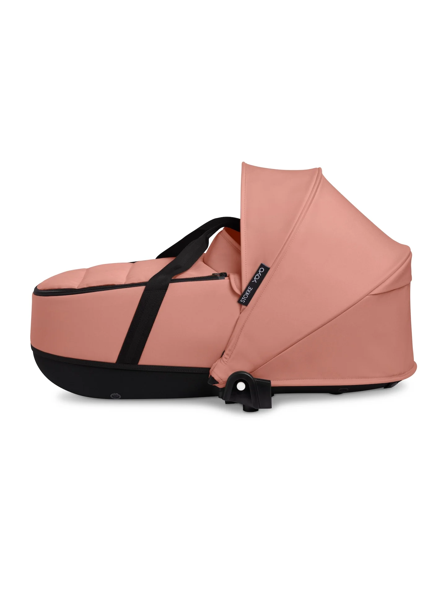 Stokke® YOYO³ Stroller - Compact Stroller Newborn Shell to Toddler Black/Ginger - Image 3