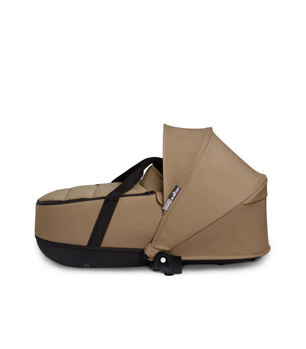 Stokke® YOYO³ Stroller - Compact Stroller Newborn Shell to Toddler Black/Toffee - Image 3