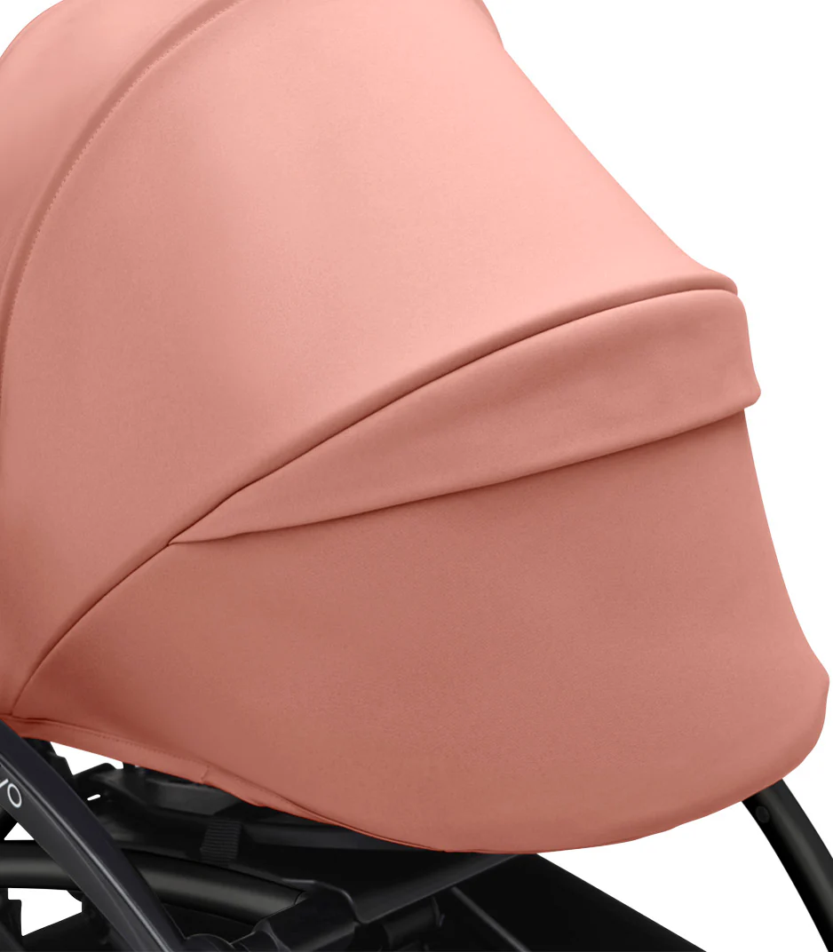 Stokke® YOYO³ stroller with newborn to toddler White/Ginger - Image 6
