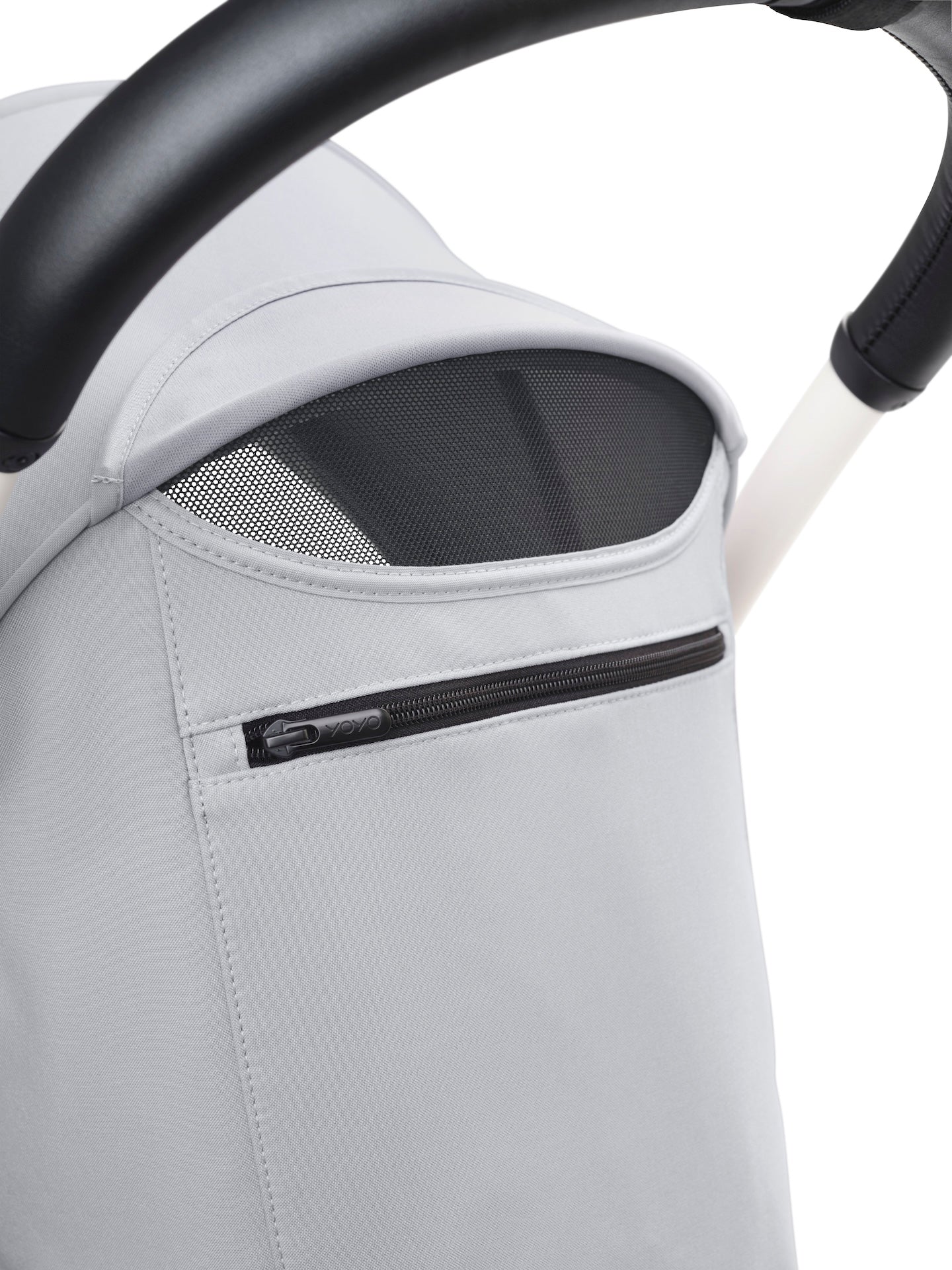 Stokke® YOYO³ stroller from 6 months White/Stone - Image 4