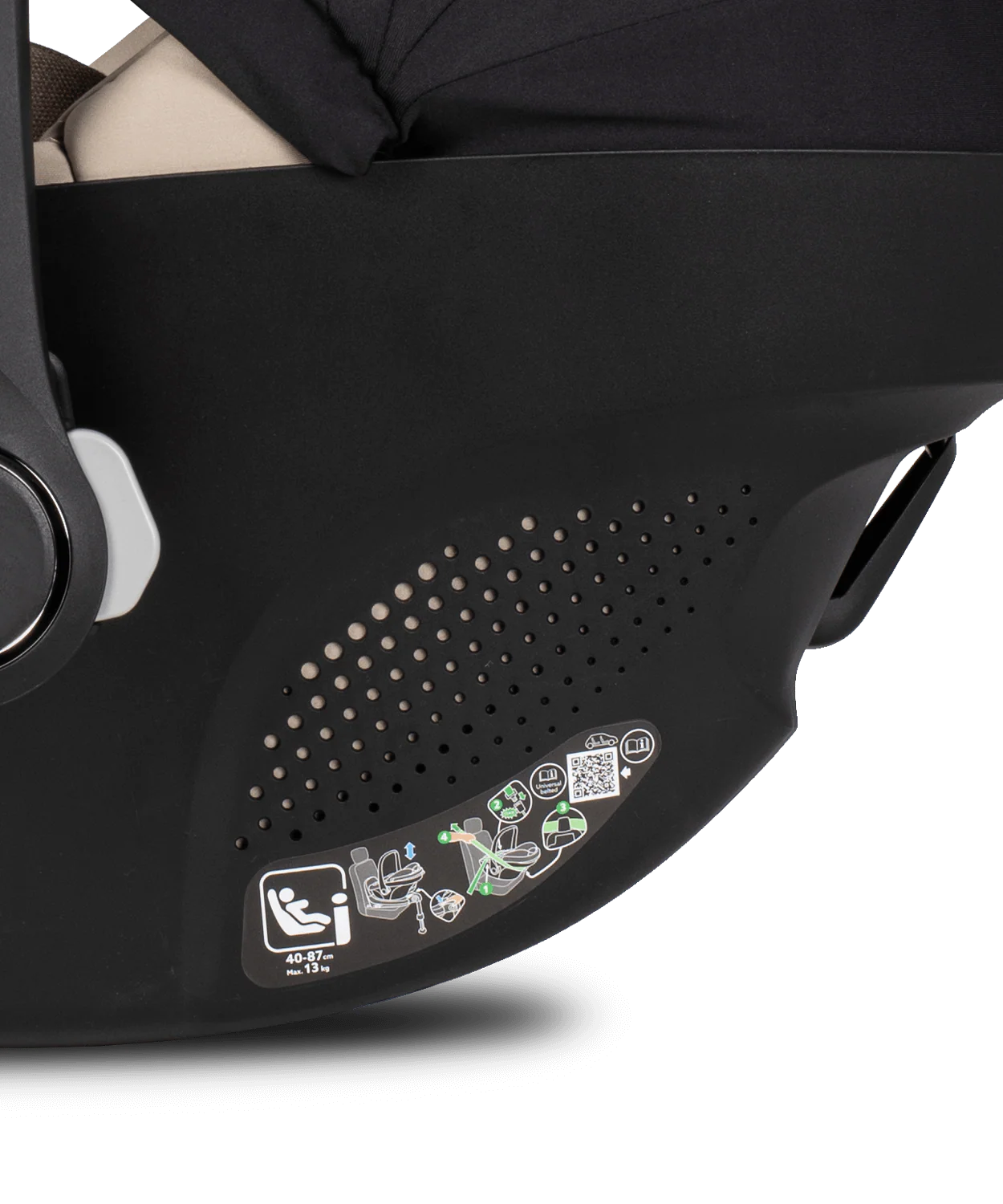 Venicci Tiago 360 I-Size Isofix Car Seat in Beige - Image 9