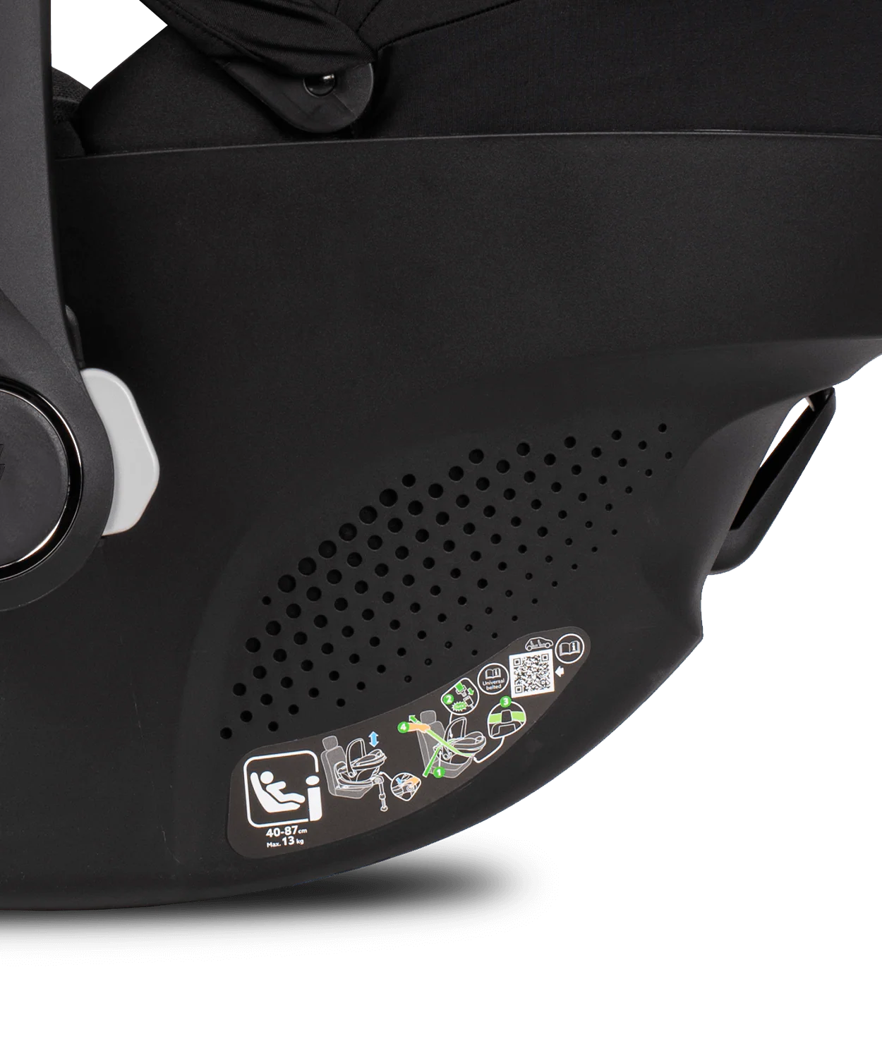 Venicci Tiago 360 I-Size Isofix Car Seat in Black - Safe and Stylish Isofix Car Seat - Image 8